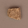Stucco Fragment, Stucco (mortar); carved, painted