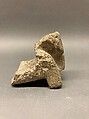Possibly a Lamp, Soapstone; carved