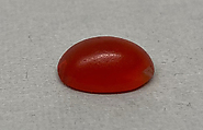 Cabochon for a Ring, Carnelian