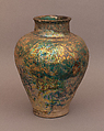 Jar, Earthenware; glazed