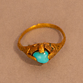 Ring, Gold and gem stone