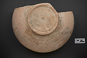 Bowl, Earthenware; polychrome slip under transparent glaze