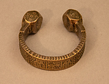 Anklet, One of a Pair, Silver