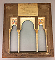 Architectural Model based on the Alhambra, Rafael Contreras (Spanish), Plaster colored, alabaster, bisque