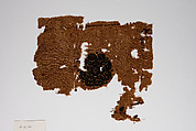 Textile Fragment, Wool, linen; plain weave, tapestry weave
