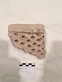 Stucco Fragment, Stucco; carved, sporadic pigment