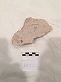 Stucco Fragment, Stucco; carved, (pigment?)