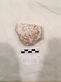 Stucco Fragment, Stucco; carved
