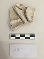 Stucco Fragment, Stucco; carved, painted (?)