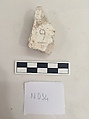 Stucco Fragment, Stucco; carved, painted (?)