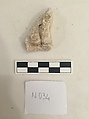 Stucco Fragment, Stucco; carved, painted (?)