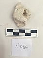 Stucco Fragment, Stucco; carved