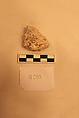 Stucco Fragment, Stucco; carved and painted