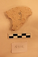Stucco Fragment, Stucco; carved