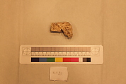 Stucco Fragment, Stucco; carved