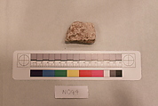 Stucco Fragment, Stucco; carved, painted (?)