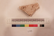 Stucco Fragment, Stucco; carved