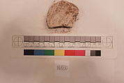 Stucco Fragment, Stucco; carved, painted