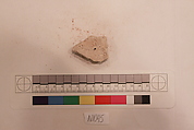 Stucco Fragment, Stucco; carved