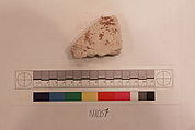 Stucco Fragment, Stucco; carved