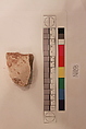 Stucco Fragment, Stucco; carved, painted
