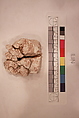 Stucco Fragment, Stucco; carved, painted