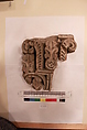 Stucco Fragment, Stucco; carved, painted
