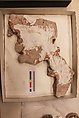 Stucco Fragment, Stucco; carved, painted