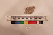 Stucco Fragment, Stucco; carved