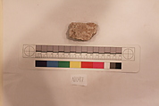 Stucco Fragment, Stucco; carved