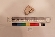 Stucco Fragment, Stucco; carved