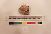 Stucco Fragment, Stucco; carved