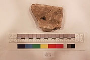 Stucco Fragment, Stucco; carved