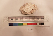 Stucco Fragment, Stucco; carved, painted