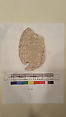 Stucco Fragment, Gypsum carved