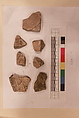 Stucco Fragment, Stucco; carved