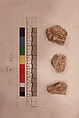 Stucco Fragment, Stucco; carved