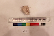 Stucco Fragment, Stucco; carved