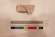 Stucco Fragment, Stucco; carved