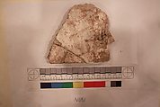 Stucco Fragment, Stucco; carved, painted