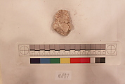 Stucco Fragment, Stucco; carved