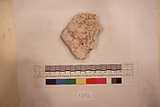 Stucco Fragment, Stucco; carved