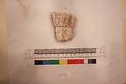 Stucco Fragment, Stucco; carved
