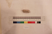 Stucco Fragment, Stucco; carved, painted