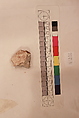 Stucco Fragment, Stucco; carved, painted