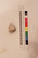 Stucco Fragment, Stucco; carved, painted