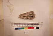 Stucco Fragment, Stucco; carved