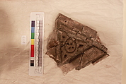Stucco Fragment, Stucco; carved