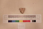 Stucco Fragment, Stucco; carved, painted (?)