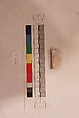 Stucco Fragment, Stucco; carved, painted